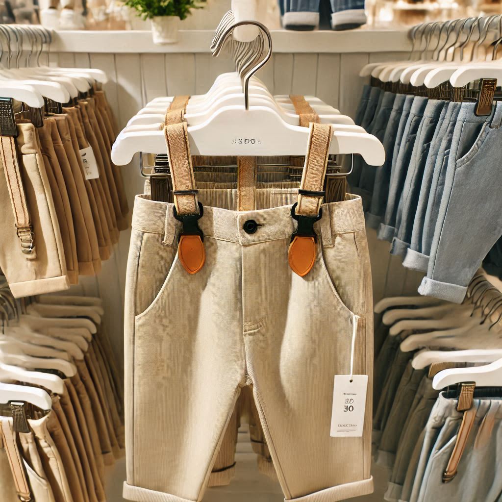 Pantalon con tirantes